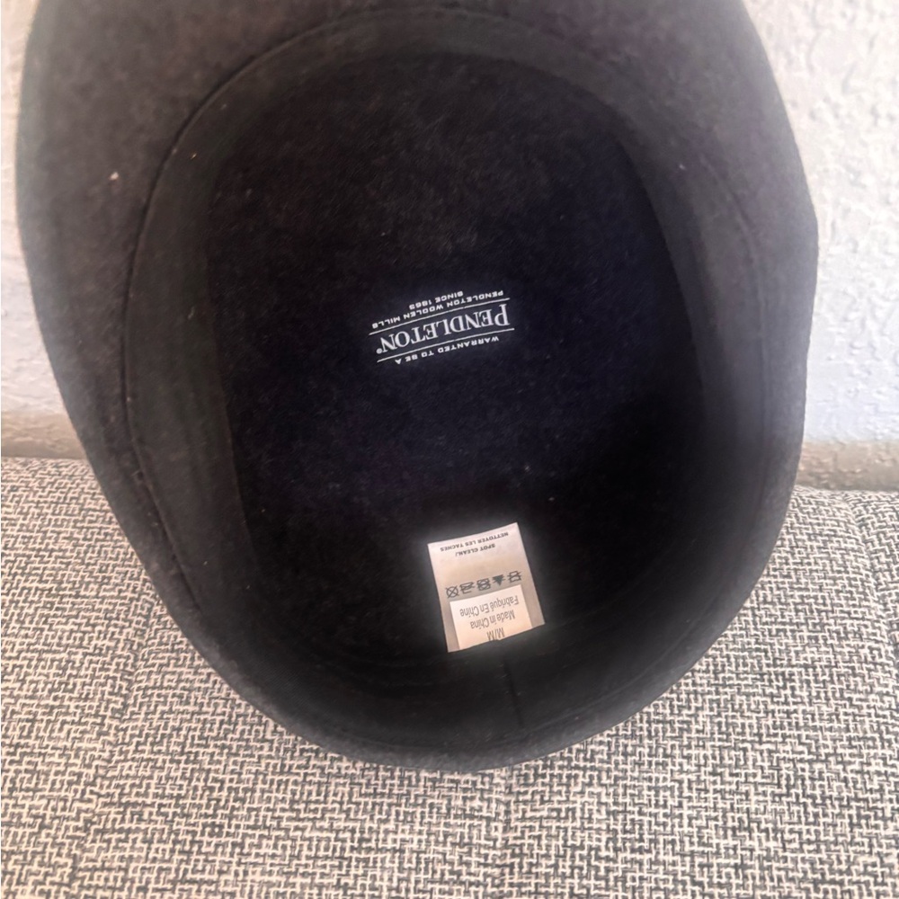 Pendleton Classic Black Wool Hat - image 3